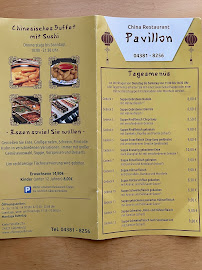 China Restaurant Pavillon à Lütjenburg carte
