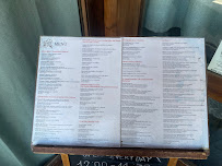 Menu du Su Gustu à Budoni