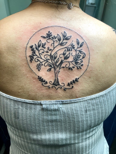 Explore elephant tattoo ideas for men, creative tattoo ideas in Meridian, available at Creative Pain Tattoo Studio