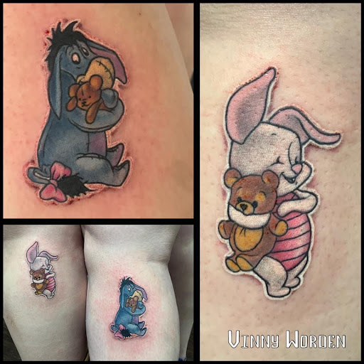 Explore flower vine tattoo ideas, creative tattoo ideas in Peckville, available at Silver Fox Tattoos