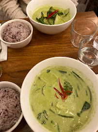 Curry vert thai du Restaurant végétalien kapunka vegan - cantine thaï sans gluten à Paris - n°11