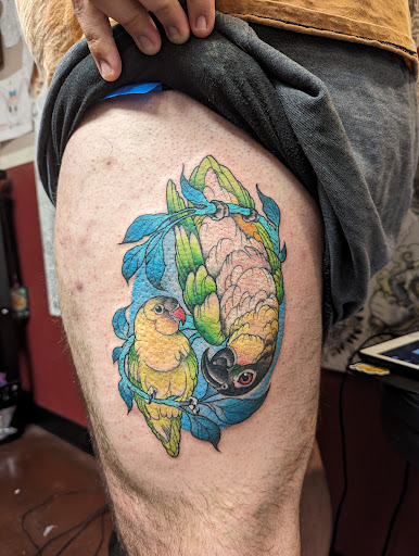 Explore matching cat tattoo ideas, creative tattoo ideas in Portland, available at Sellwood Tattoo Parlor