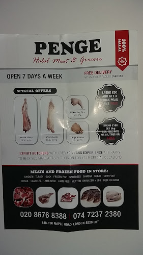 Penge Halal Meat Market And Grocers - Butcher shop