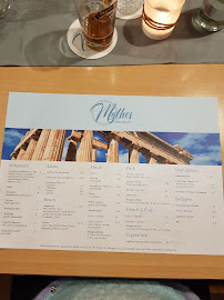 Menu / carte de Restaurant Mythos Landshut à Landshut