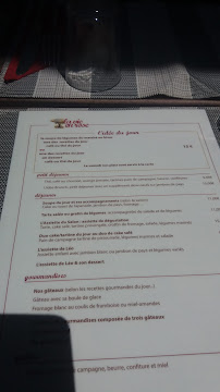 Menu / carte de La Vie en Rose à Bordeaux