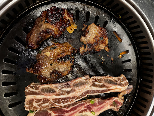 Bone and short rib  and boneless short rib
