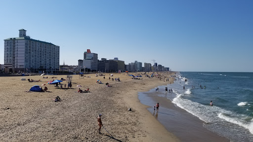 Terrazas en la playa en Virginia Beach