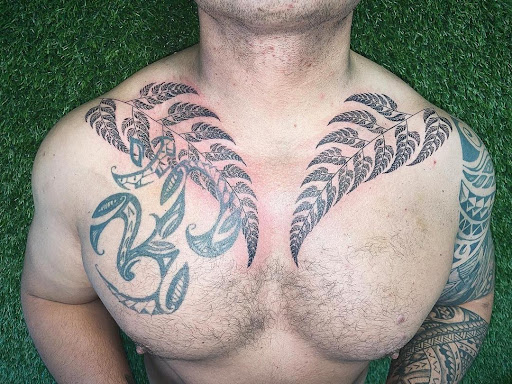 Explore hard life tattoo ideas, creative tattoo ideas in Cocoa, available at Rorschach Tattoo Shop and Piercing Studio