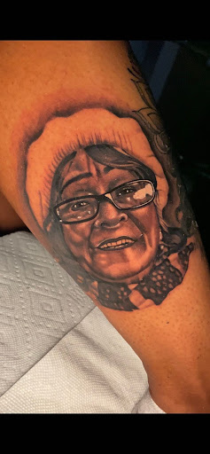 Explore tattoo shop decor ideas, creative tattoo ideas in San Antonio, available at Firme Copias Tattoo Studio