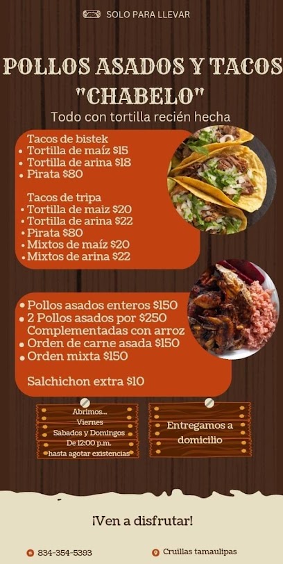 Tacos chavelo - 87640 Cruillas, Tamaulipas, Mexico