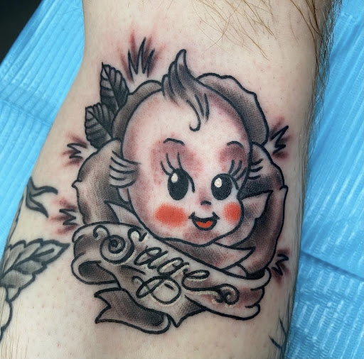 Explore gothic tattoo ideas for men, creative tattoo ideas in Mckinney, available at Anvil Tattoo