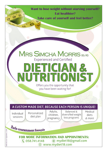 Sima Morris Weil, dietitian nutritionist - weight loss coaching