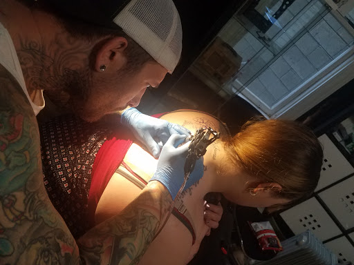 Explore father son matching tattoo ideas, creative tattoo ideas in The Dalles, available at Cascade Tattoo Company (Hanks Family Tattoo)