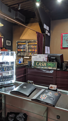 Explore skull sleeve tattoo ideas, creative tattoo ideas in Chattanooga, available at Inked Expressions North Tattoos