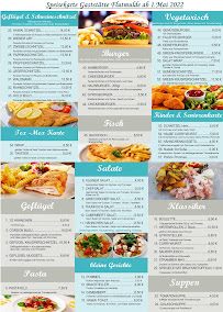 Menu du Gaststätte Flutmulde à Gifhorn
