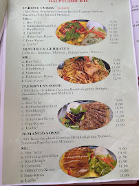 Restaurant asiatique Mama Dung à Teltow - menu / carte
