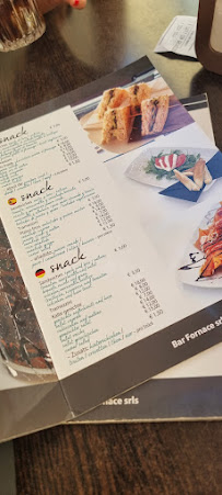 Bar Gelateria Fornace Murano à Venice menu