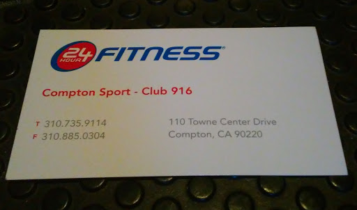 Health Club «24 Hour Fitness Sport», reviews and photos, 110 Towne Center Dr, Compton, CA 90220, USA