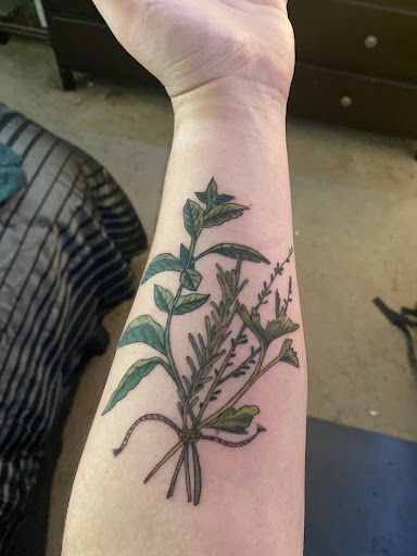 Explore elegant spine tattoo ideas, creative tattoo ideas in New Braunfels, available at Forsaken Ink