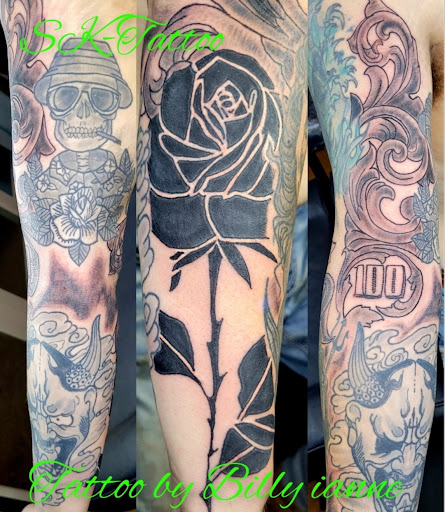 Explore gremlin tattoo ideas, creative tattoo ideas in Meridian, available at SK-Tattoo1