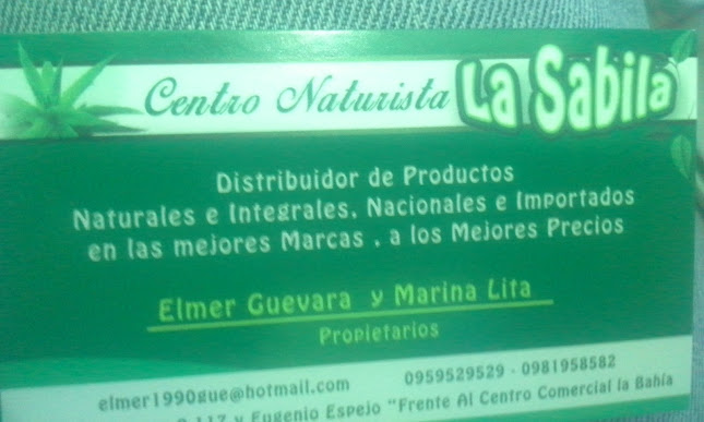 Productos Naturales La Sabila - Farmacia