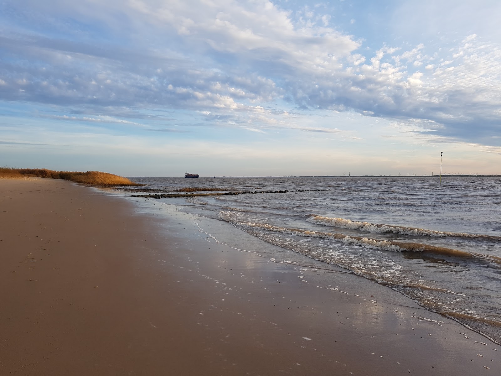 Brokdorf strand'in fotoğrafı - rahatlamayı sevenler arasında popüler bir yer