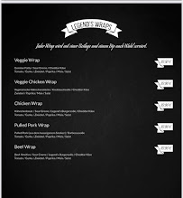 Restaurant Legend's à Schopfheim (la carte)