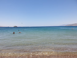 Foto von HaDatiyim Beach mit lange bucht