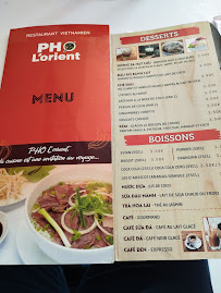 Pho L Orient à Orléans carte