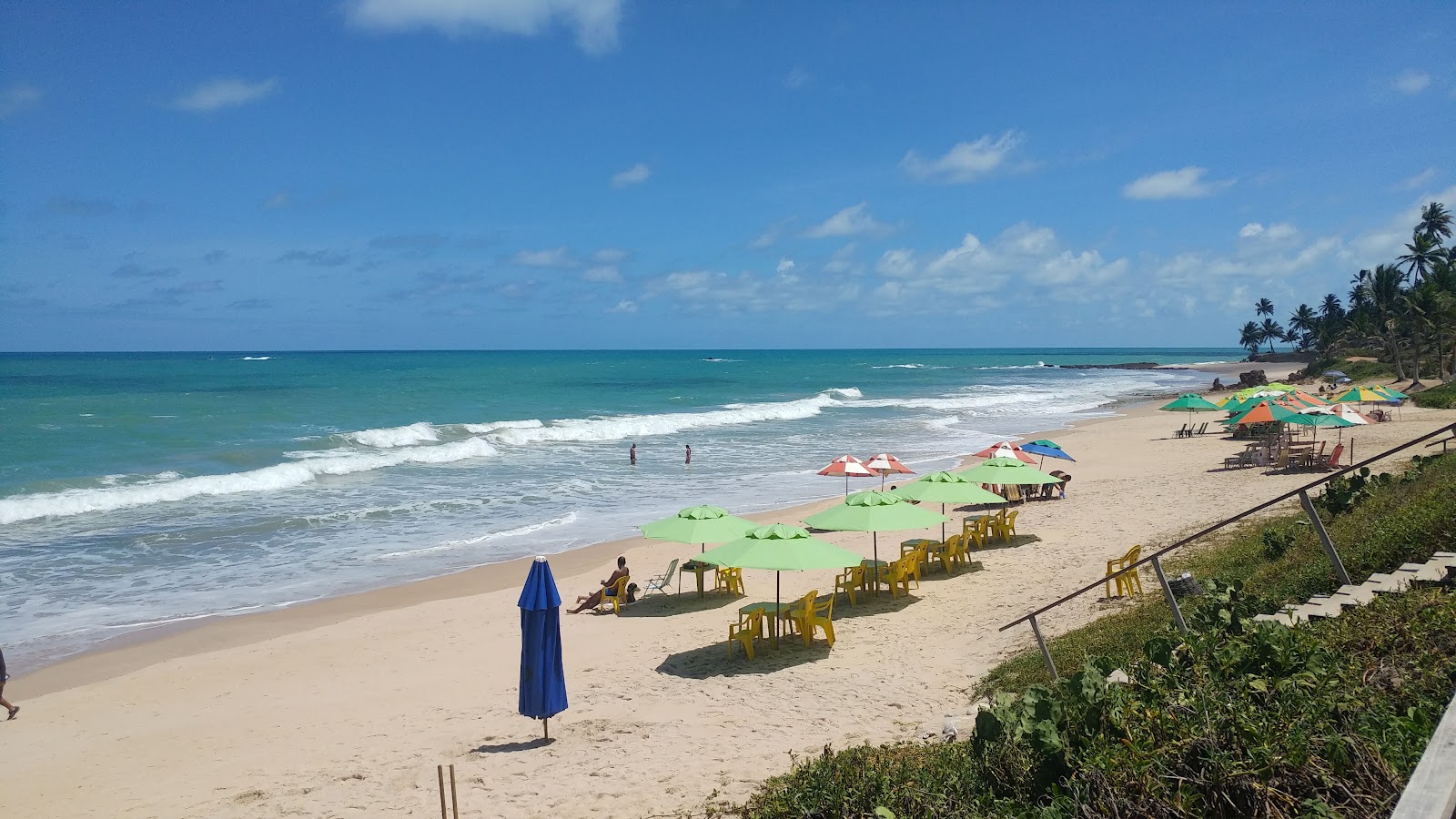 Foto von Praia de Jacuma mit beiger sand Oberfläche