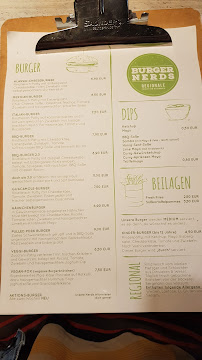 Burger Nerds à Oberhausen menu