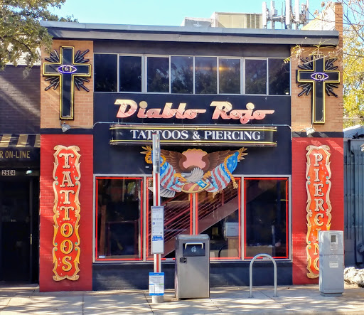 Tattoo Shop «Diablo Rojo Tattoo», reviews and photos, 2604 Guadalupe St, Austin, TX 78705, USA