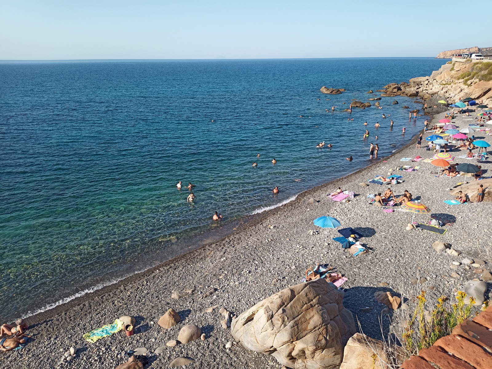 Fotografija Santa Maria beach z turkizna čista voda površino