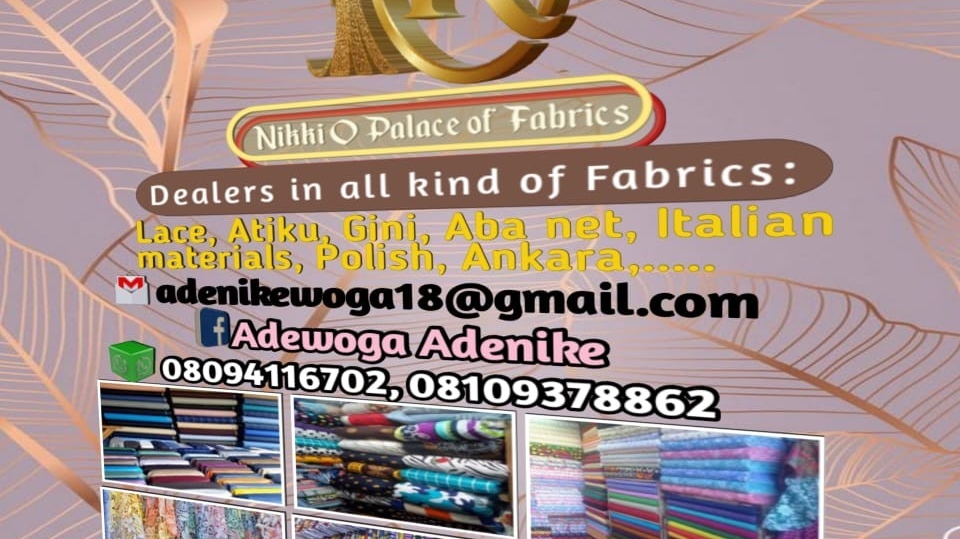 Nikki Palace of Fabrics
