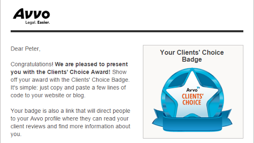 Criminal Justice Attorney «The Law Office of Peter Blair», reviews and photos