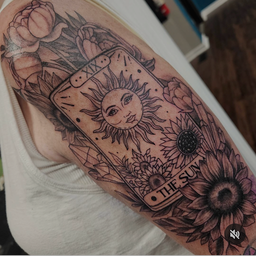 Explore lion forearm tattoo ideas, creative tattoo ideas in Worcester, available at Elegance Piercing & Tattoo Inc.