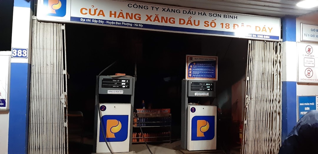 Trạm Xăng Dầu Số 18 Đập Đáy - Petrolimex Hà Sơn Bình