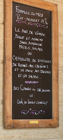 Toute une Epoque à Saint-Rémy-de-Provence menu