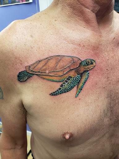 Explore hip tattoo ideas, creative tattoo ideas in Cambridge, available at Kappa Tattoo