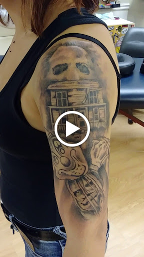 Explore dog tattoos ideas, creative tattoo ideas in La Crosse, available at La Crosse Tattoo