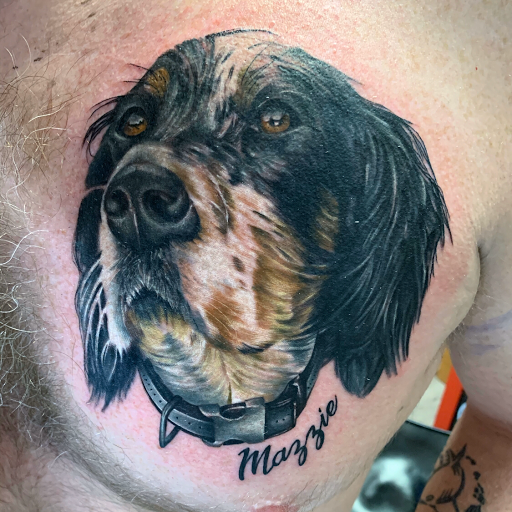 Explore clock tattoo idea, creative tattoo ideas in Kenosha, available at Kenosha Tattoo Company
