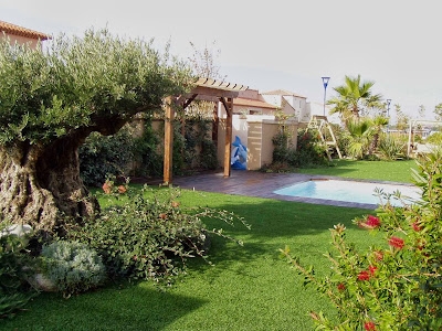 Perpignan Sud - Immobilier - paysagiste 66 - Perpignan - Canohes - Terrasse bois - jardinier à Canohès