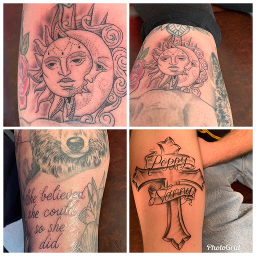 Explore tattoo ideas for guys shoulder, creative tattoo ideas in Keyport, available at Taboo Tattoos