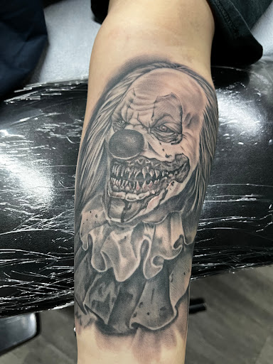 Explore tom and jerry tattoo ideas, creative tattoo ideas in Richland, available at The Green Room Tattoo Lounge