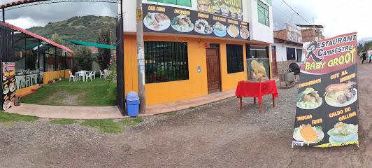 Baby Groot restaurant campestre