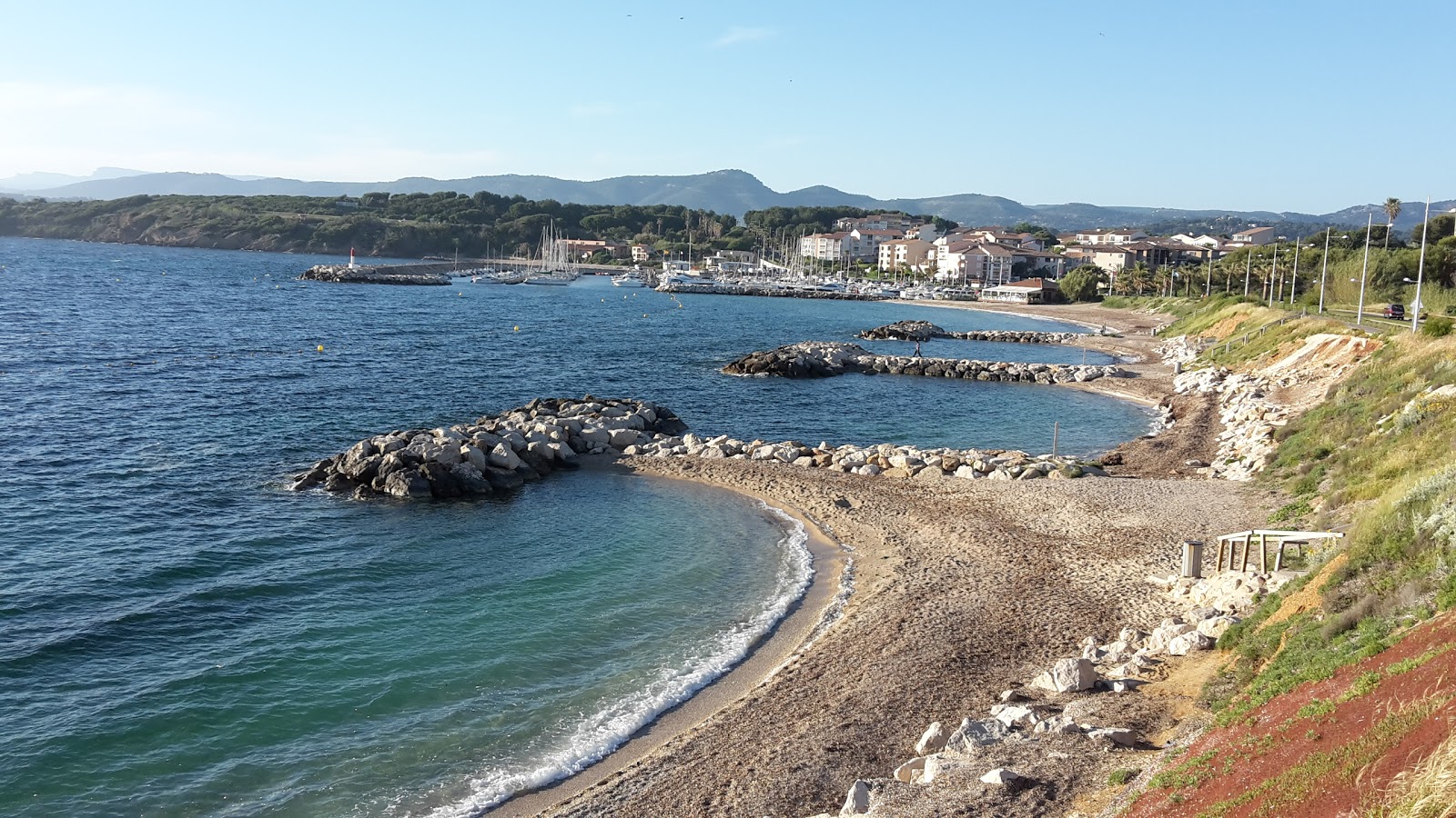 Plage de la Coudouliere'in fotoğrafı çok temiz temizlik seviyesi ile