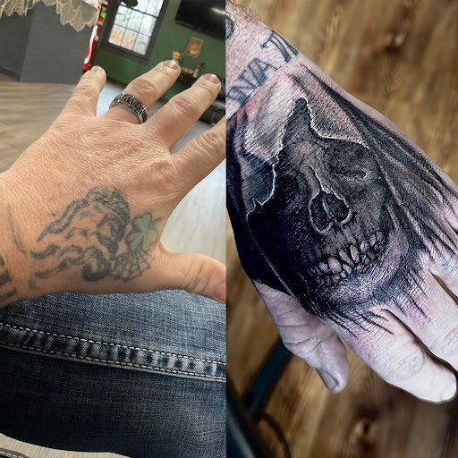 Explore tattoo ideas arm sleeve, creative tattoo ideas in Fort Oglethorpe, available at The Helm Tattoo & Piercing