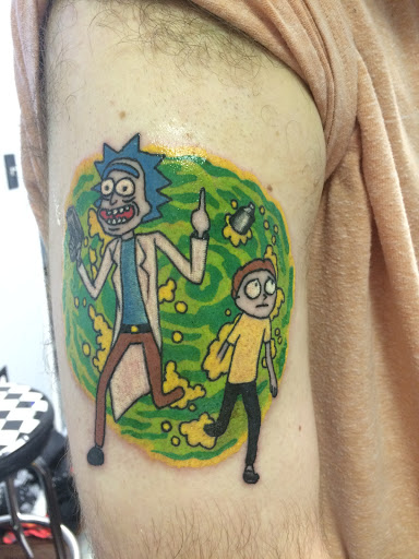 Explore forearm sleeve tattoo ideas, creative tattoo ideas in Columbia, available at Brightmoor Tattoo