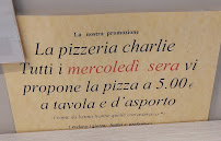Menu / carte de Pizzeria Ristorante Charlie à Roncade