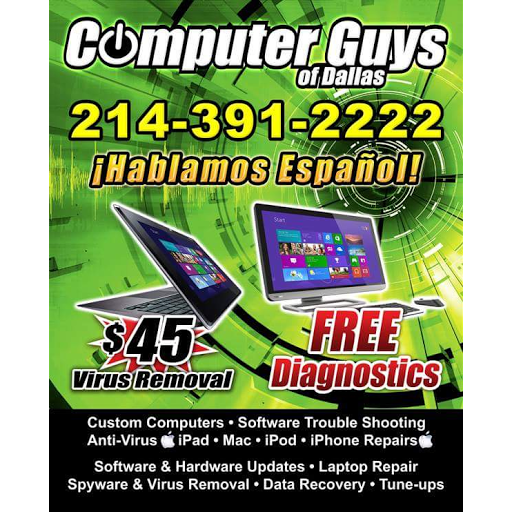 Computer Store «Computer Guys of Dallas Phone, Tablet, Gaming, Electronic Repair», reviews and photos, 1401 S Buckner Blvd #115, Dallas, TX 75217, USA